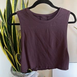 Lululemon Cropped Muscle Tee
